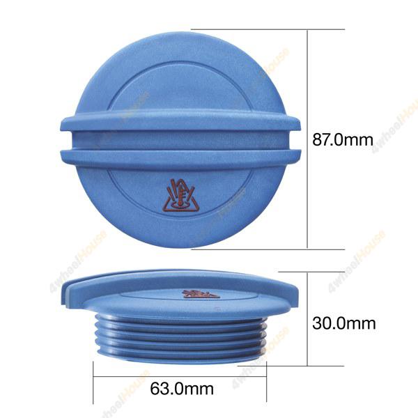 1x TRIDON DH Series Radiator Cap Recovery 18PSI 130kPa Plastic DH18130 - Picture 1 of 1